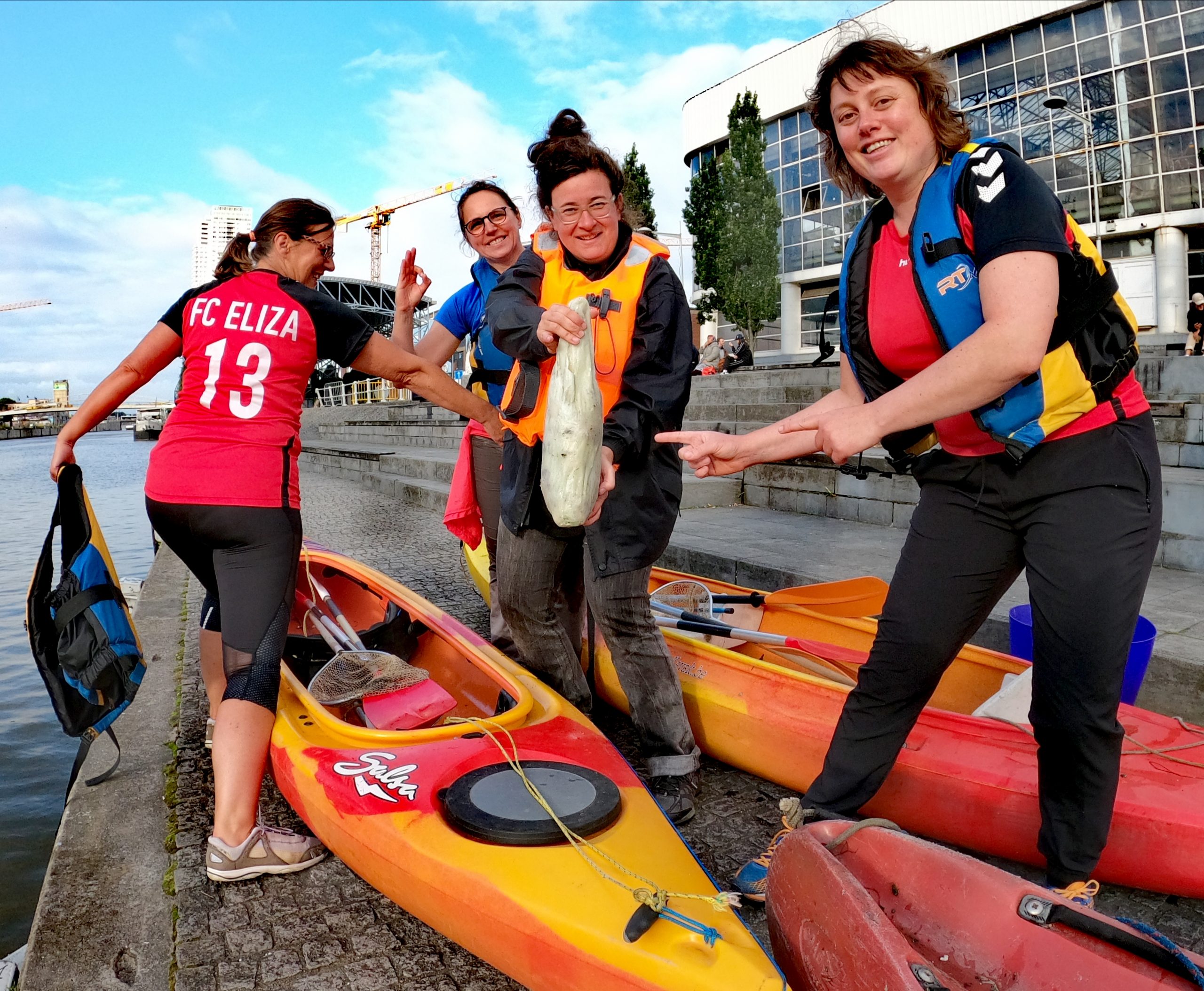 Lire la suite à propos de l’article FC Eliza, Ready Beton, Maïté’s team, XL’J Maison des Jeunes and Cowboy bicycles