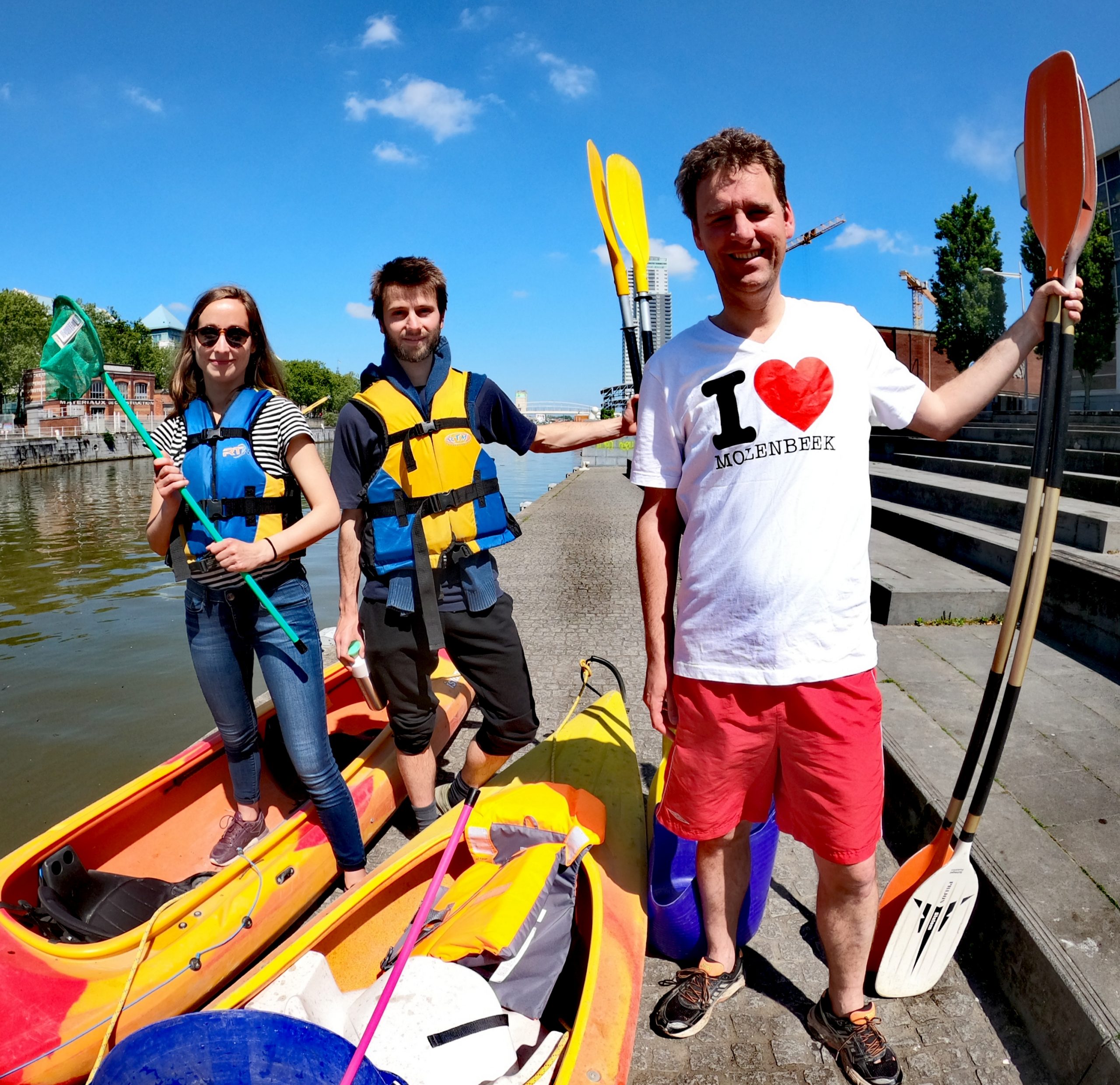 Lire la suite à propos de l’article Jef Van Damme dans nos kayaks!