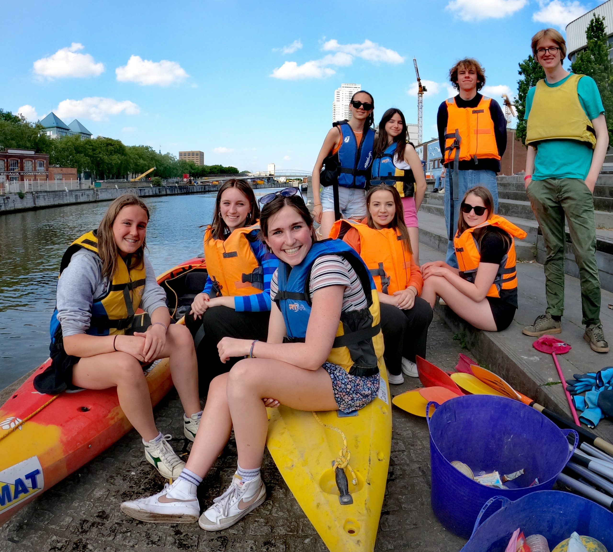 Lire la suite à propos de l’article Le Sint-Jozefscollege de Torhout, Eurodad, Severine et Vincent