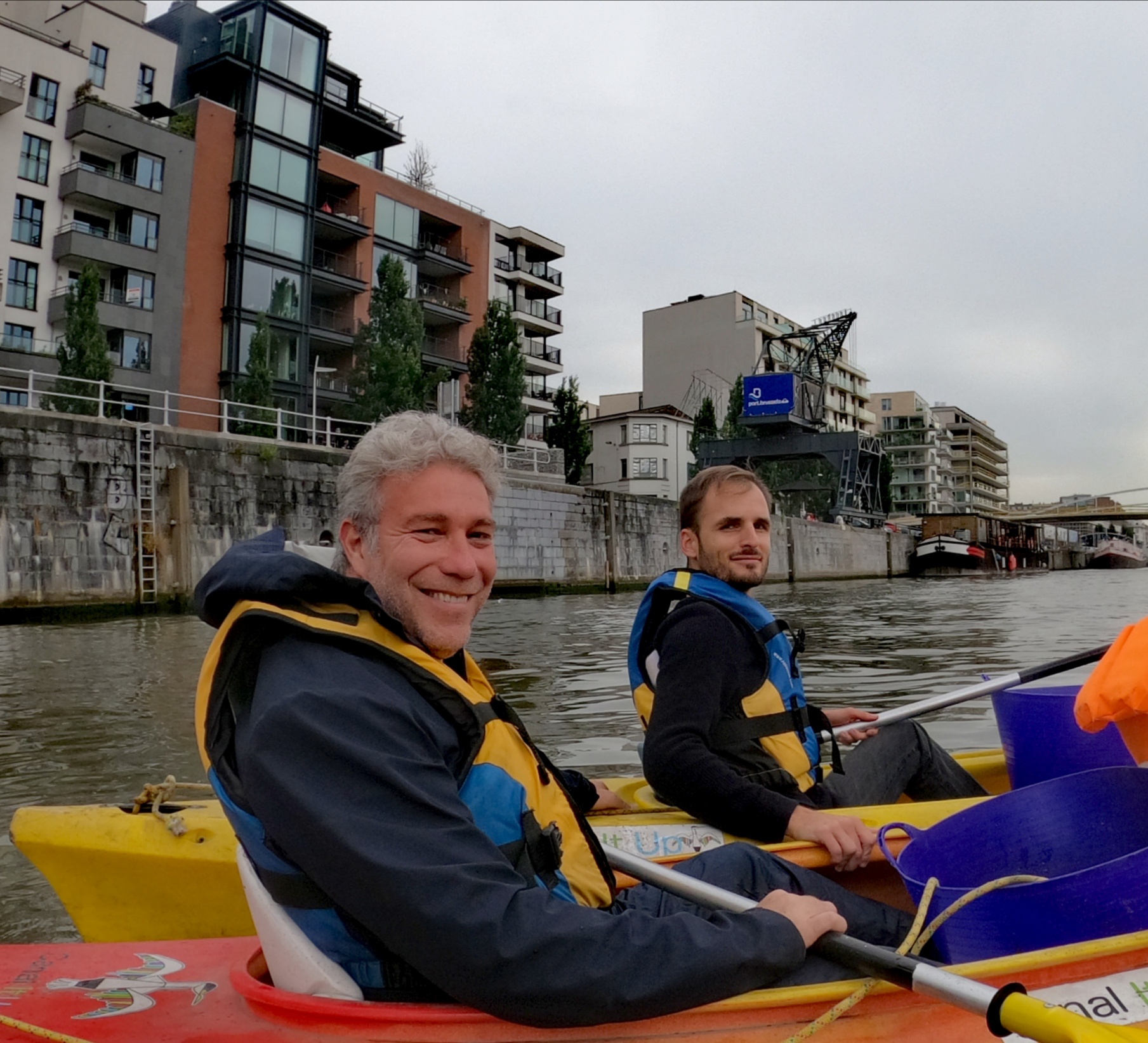 Read more about the article Minister Alain Maron in our kayaks!